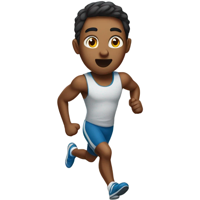 Me running  emoji