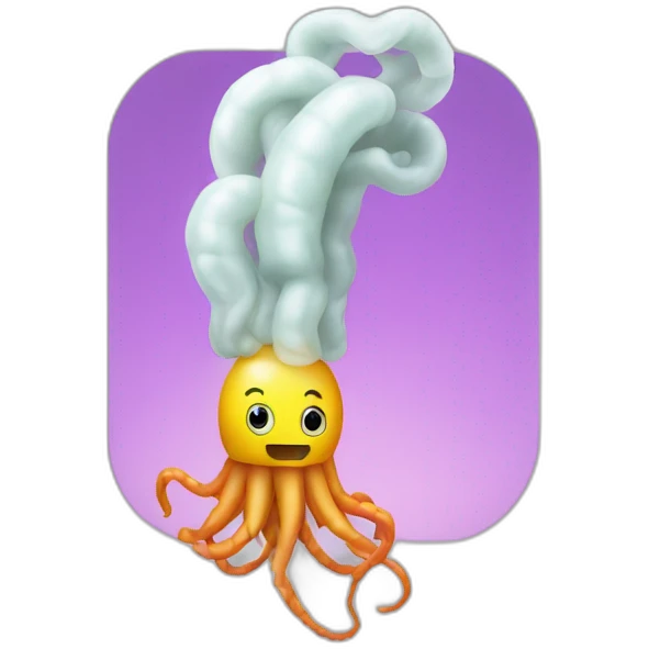 méduse cigarette emoji