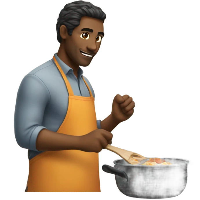 Man cooked emoji