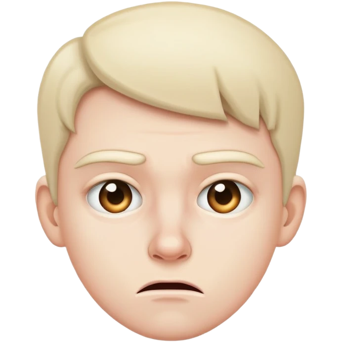 disgusted look emoji