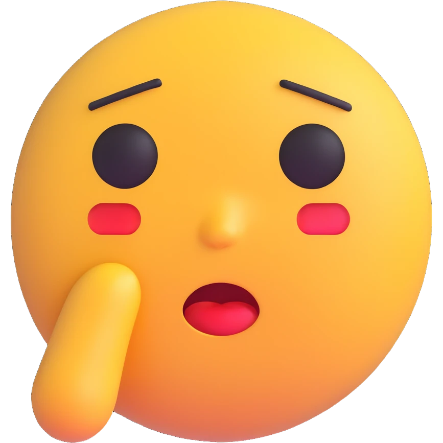 sad crying emoji, expressive face, single tear emoji