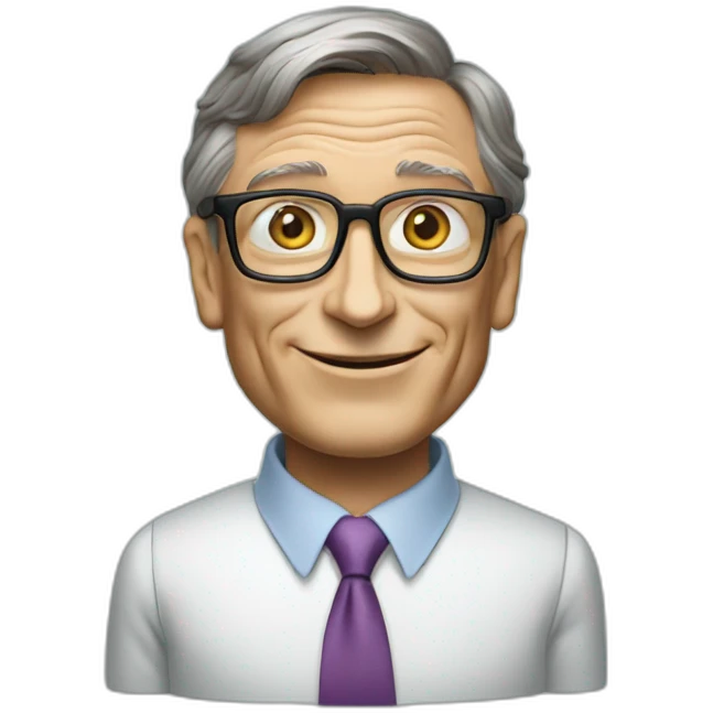 bill gates robot emoji