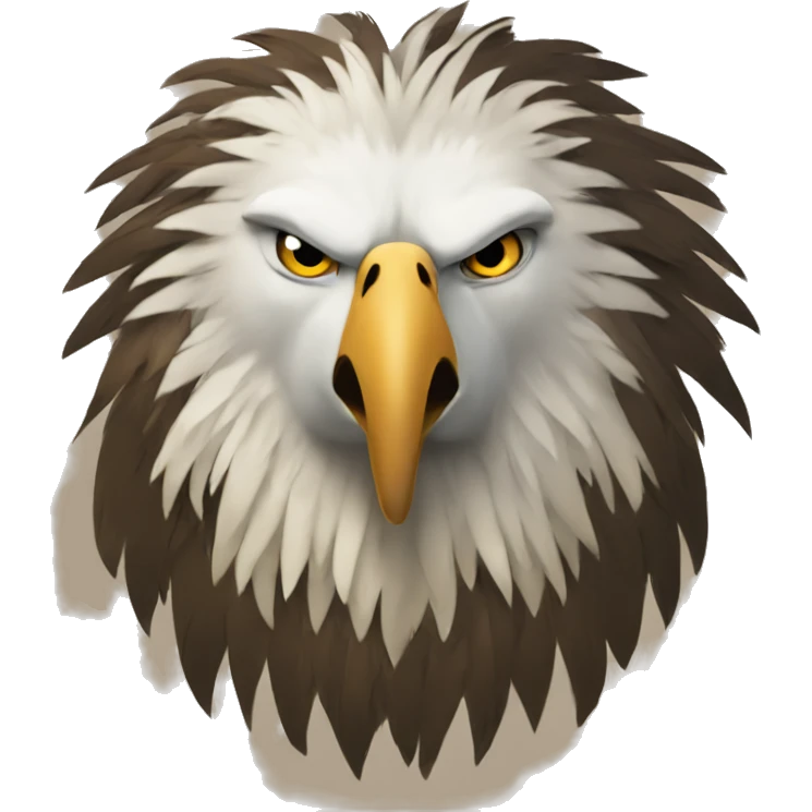 eagle merged with lion emoji