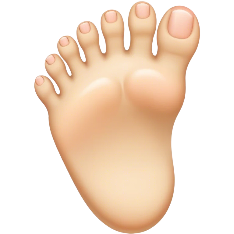 Foot with a face  emoji