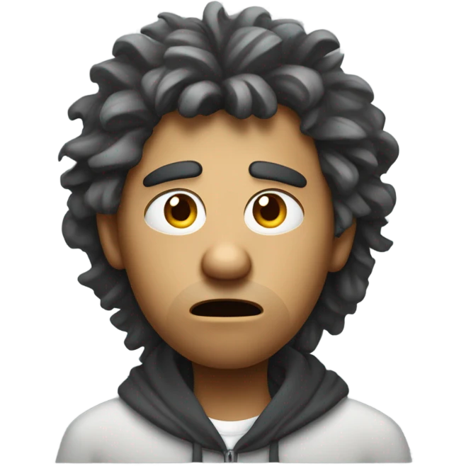 Dazed and confused emoji