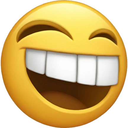 Emoji laughing super hard emoji