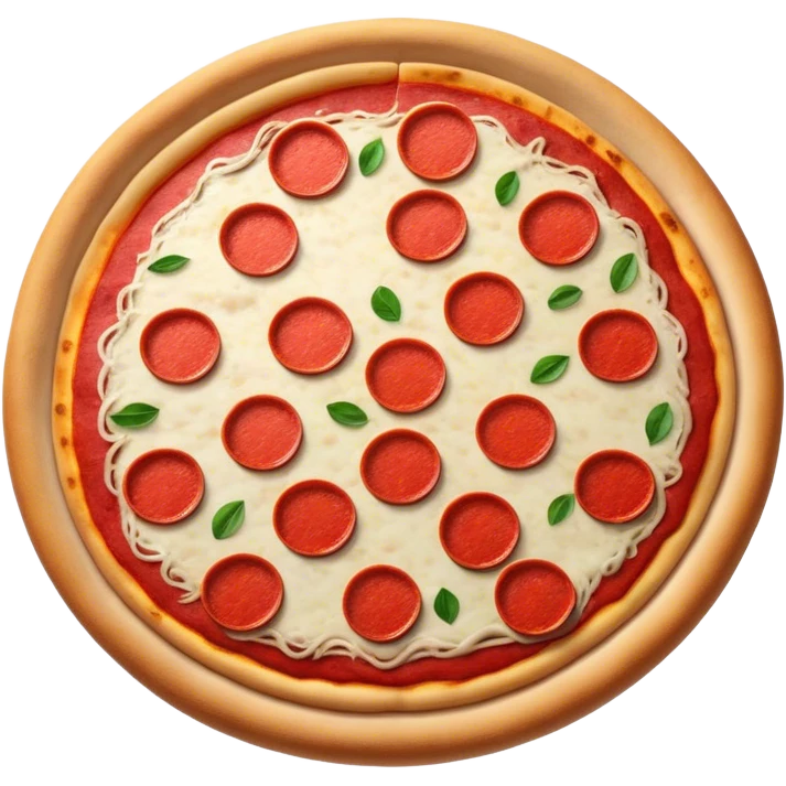 Red pizza emoji