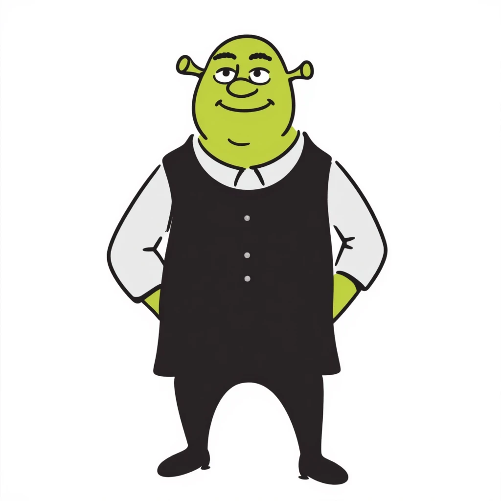 fat shrek emoji