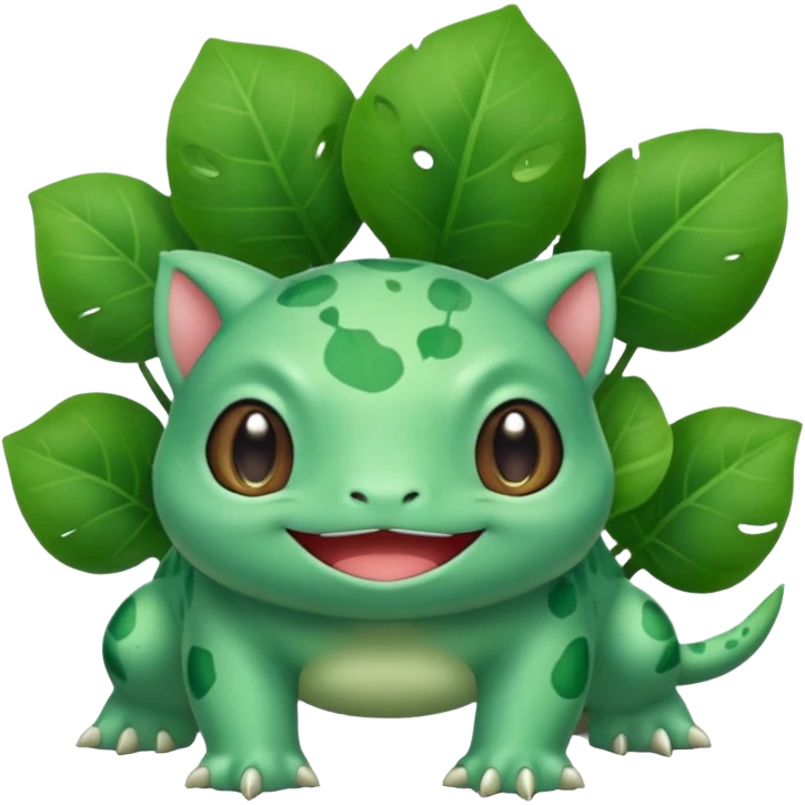 Bulbasaur (full body) emoji