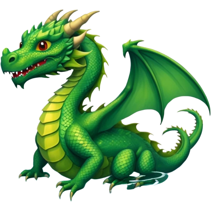 dragon in the waterrrrr emoji