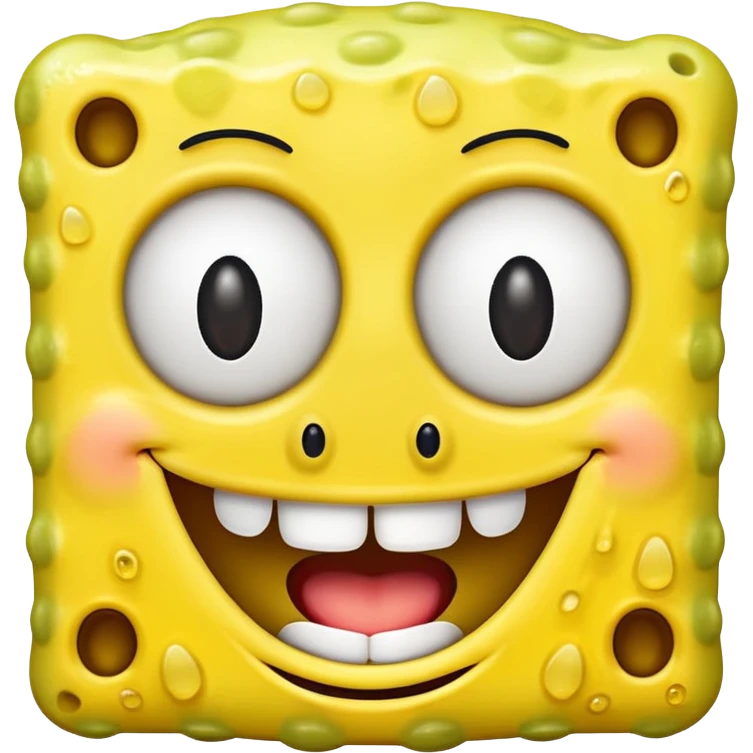 Make a SpongeBob emoji emoji