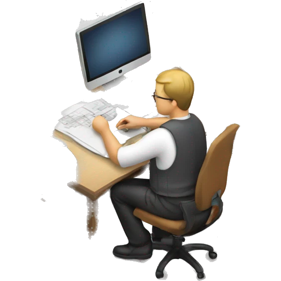 architect-projeting on a desk emoji