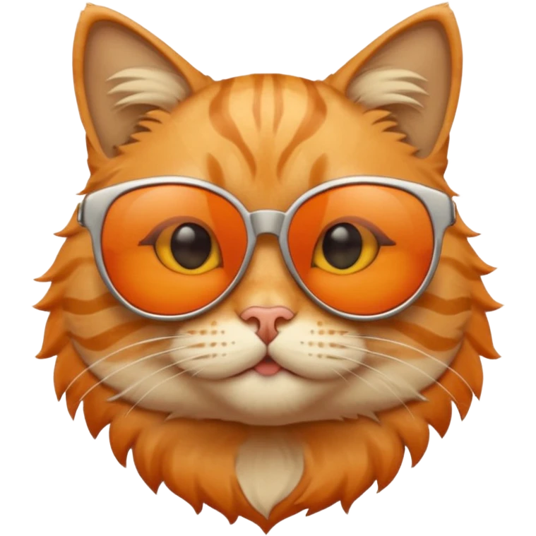 Cat wearing sunglasses emoji