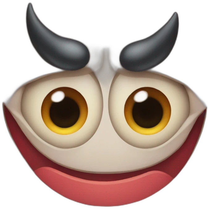 One Eye With devil Smile  emoji