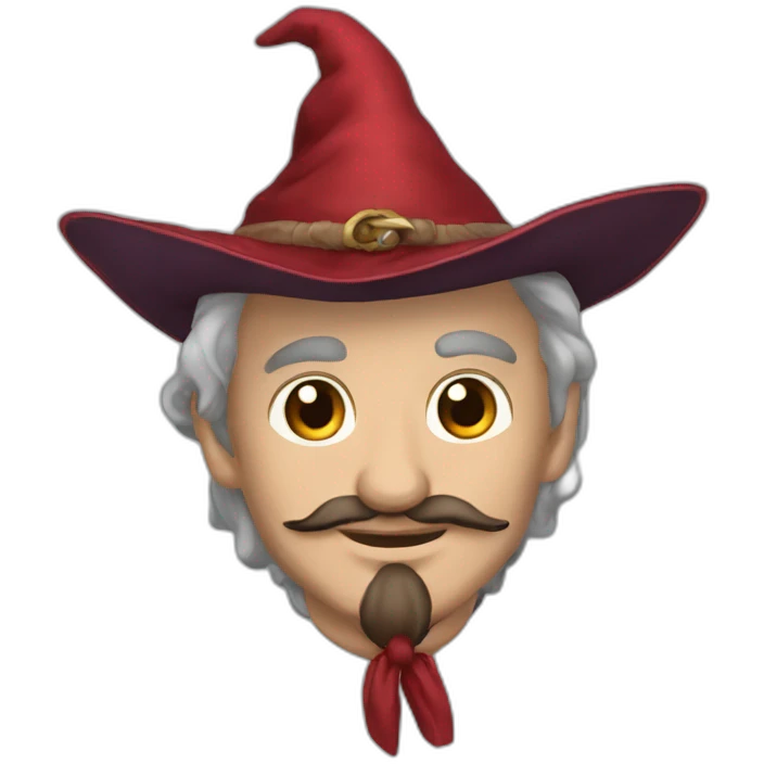 Sorcière volante emoji