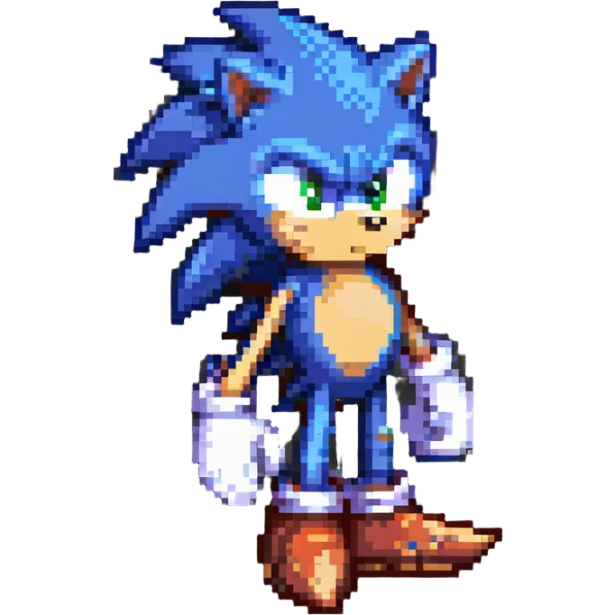 Sonic the Hedgehog emoji