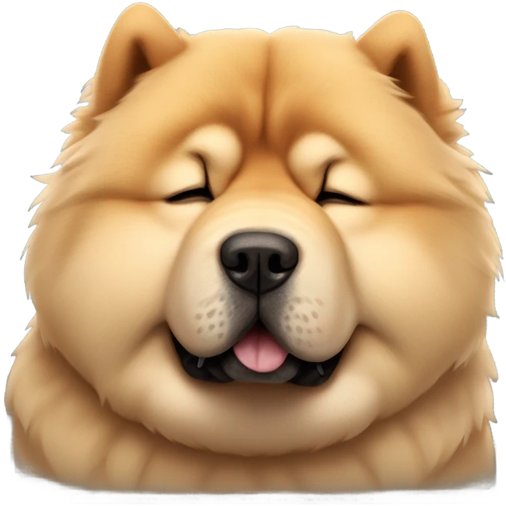 chow chow tired emoji