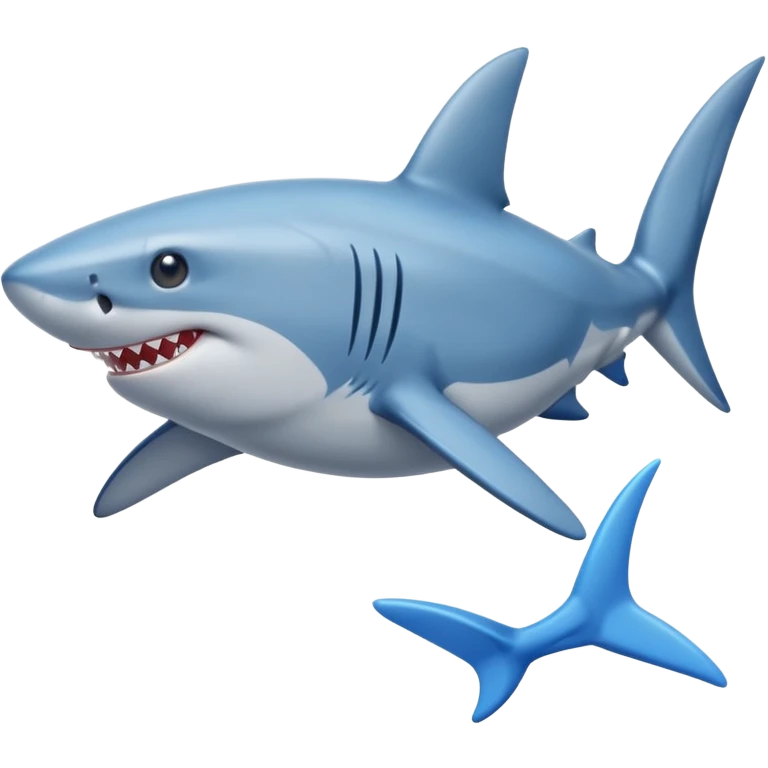 Tralalelo tralala shark with blue shoes emoji