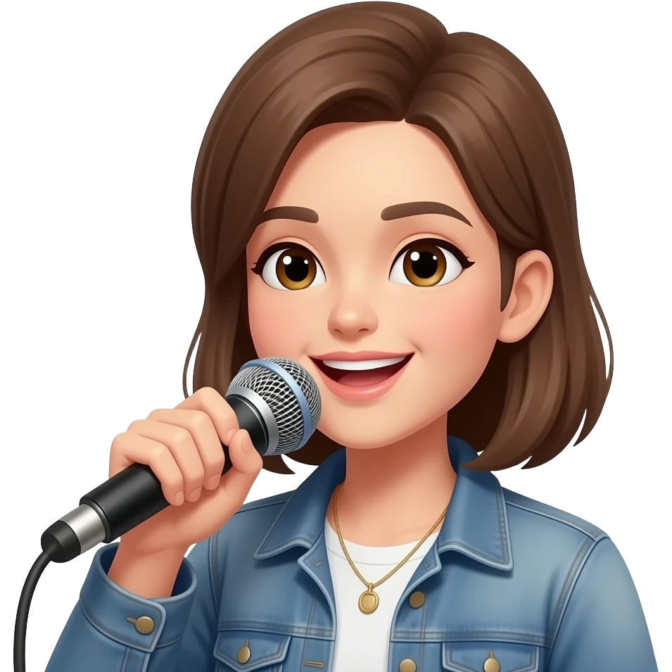 singer emoji