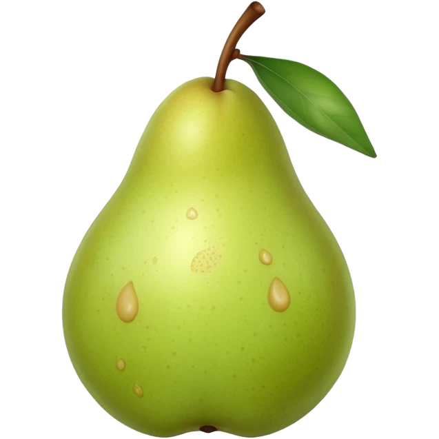 korean pear emoji