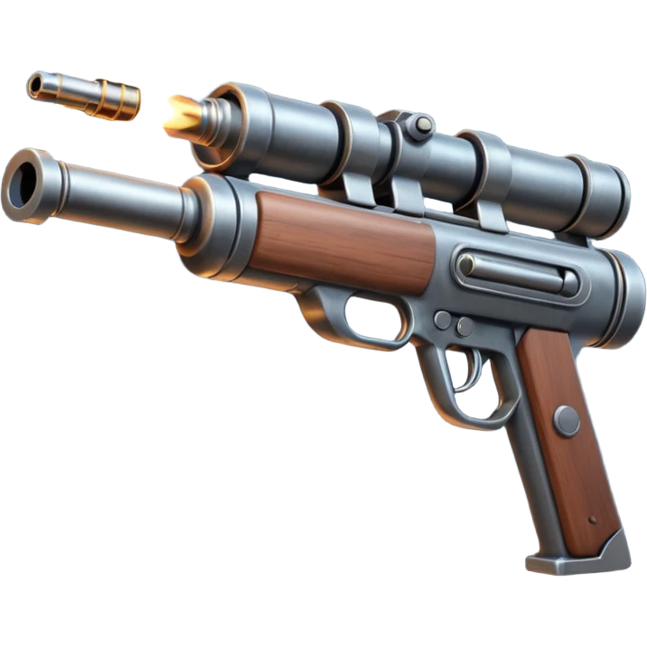 machine gun shooting emoji