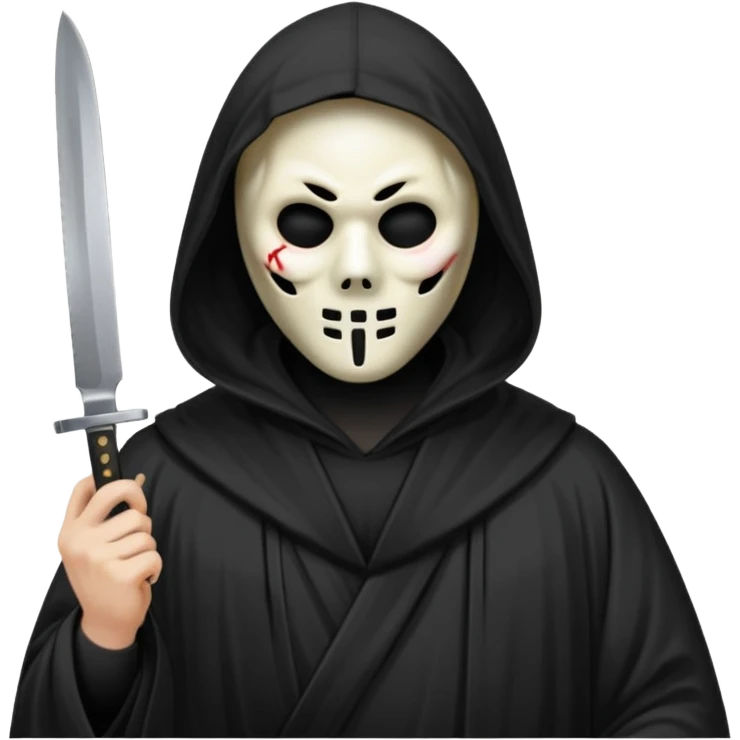 Ghostface from scream emoji