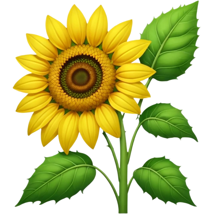 Noo, i want sunflower 
 emoji