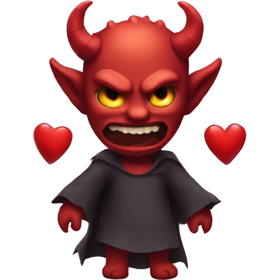 demon in love emoji