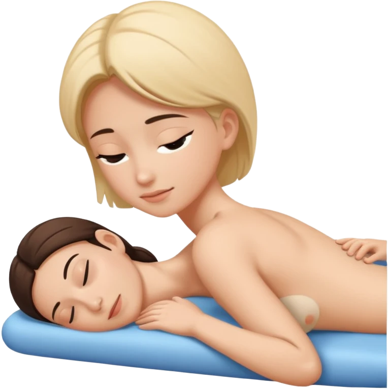 Массаж спины  emoji