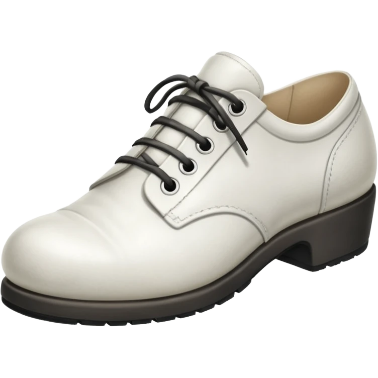 Puffy hotel worker shoe emoji