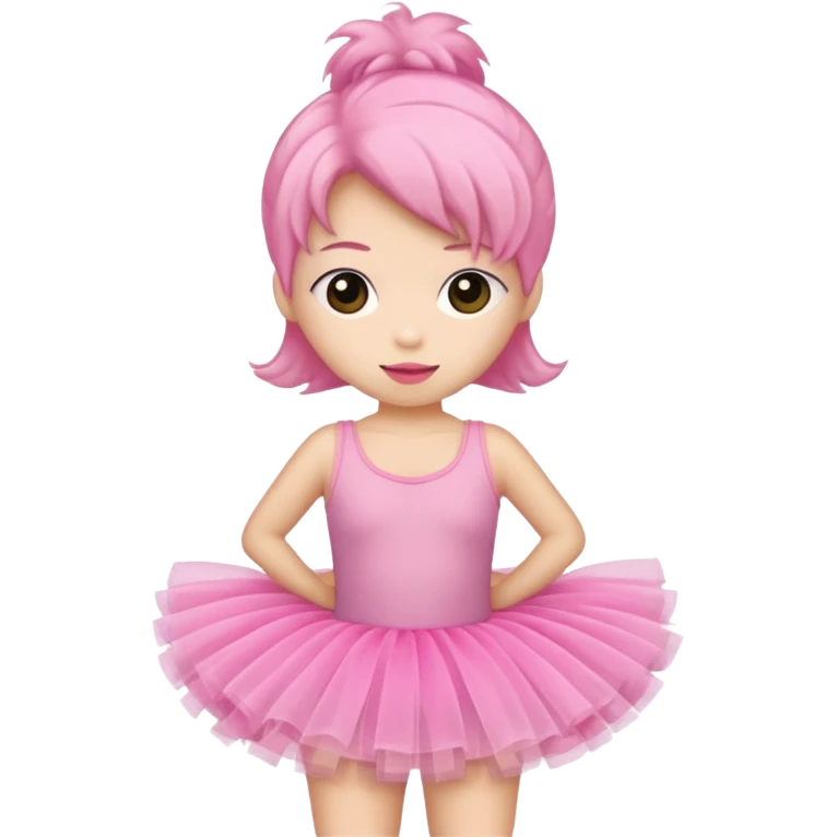only Tutu: pink
 emoji