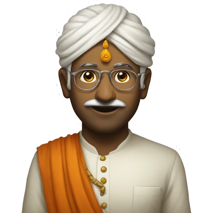 Krishn tilak emoji emoji