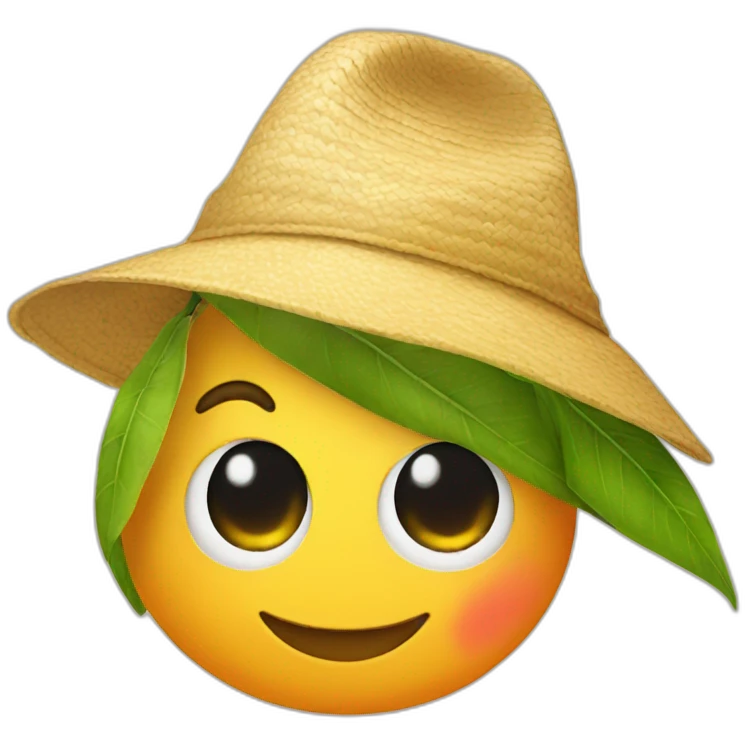 Mango hat emoji