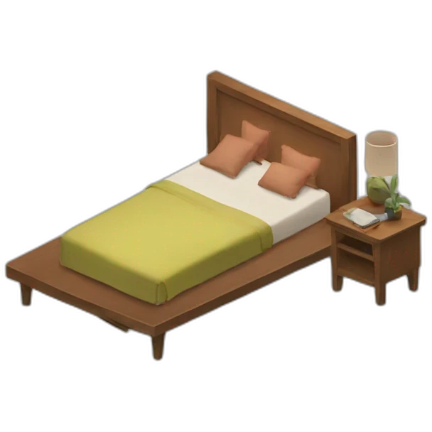 japandi-bed-room-3/4-top-angle emoji