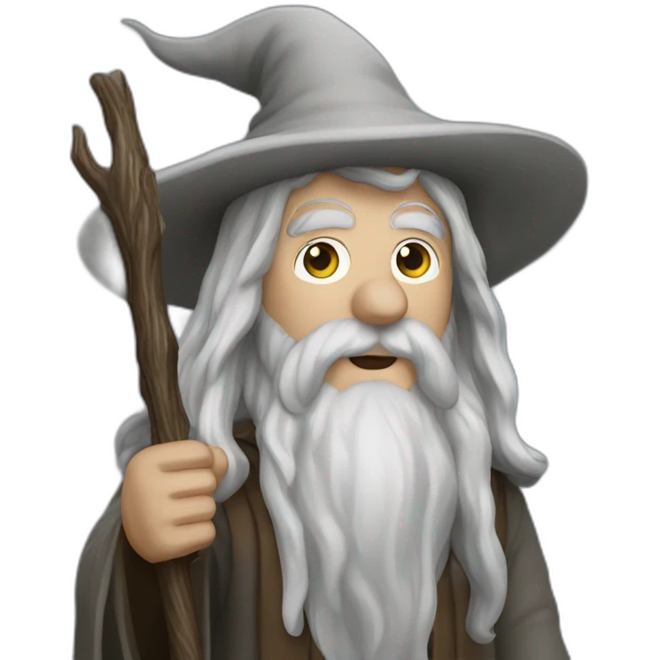 Party gandalf emoji