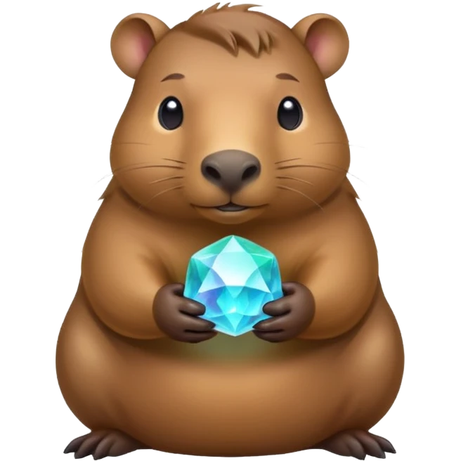 capypara with magical stone


 emoji