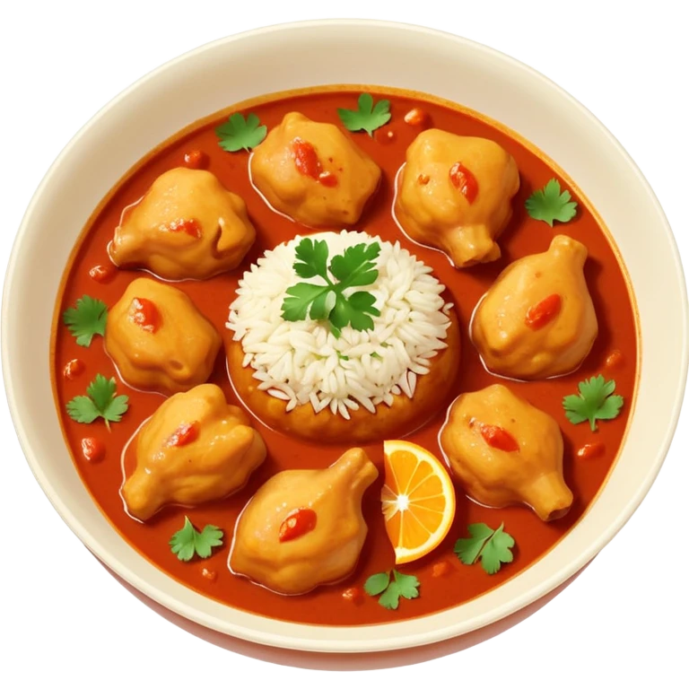 Desi chicken curry emoji