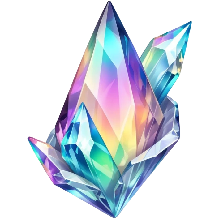 iridescent nebula crystal shard emoji