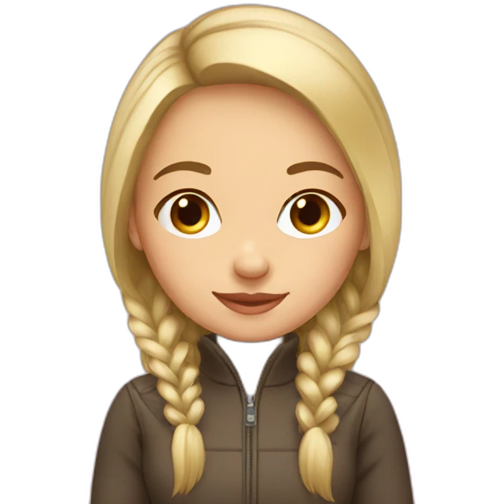 Russian girl emoji