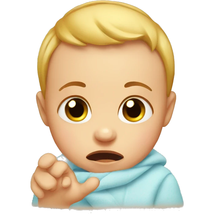 baby crying emoji
