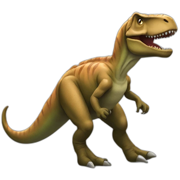 walking trex emoji