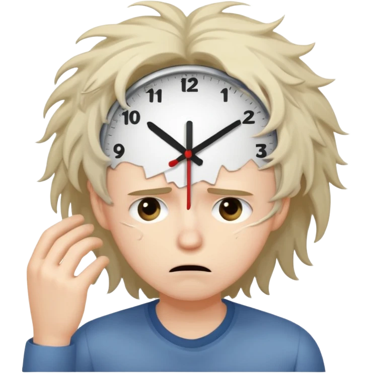 Опоздание emoji