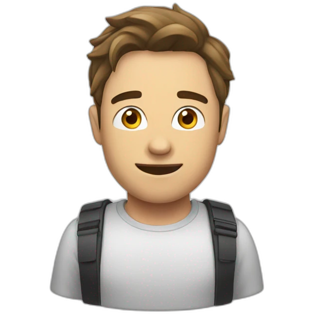 Inoxtag le youtubeur emoji