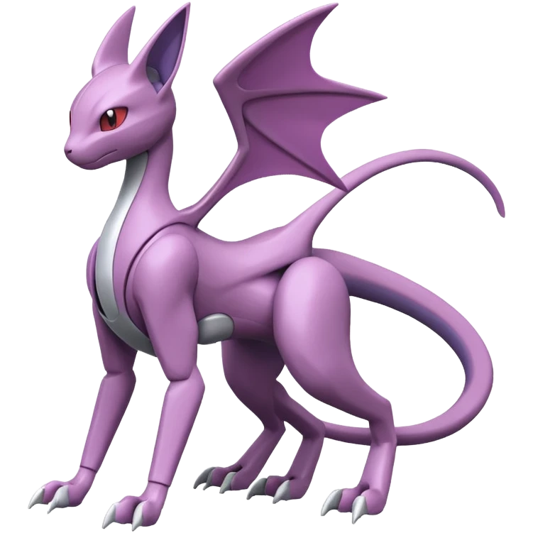 Heliolisk-Vikavolt--Mewtwo-Cyclizar-Genesect-Pokémon, full body emoji