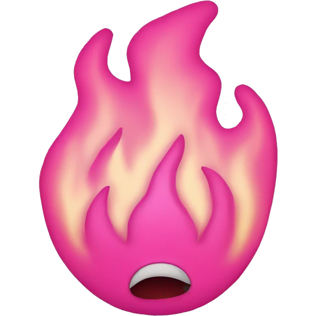 pink fire emoji