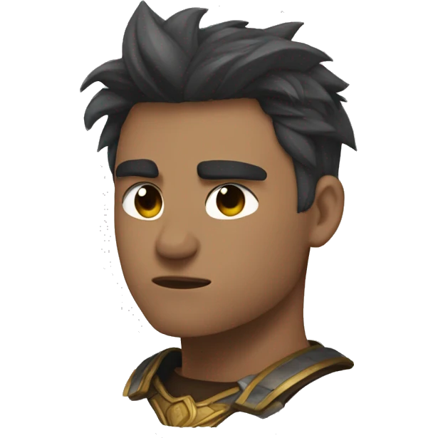 Garen eyes closed emoji