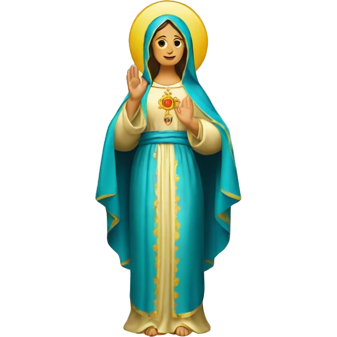 virgen maria emoji