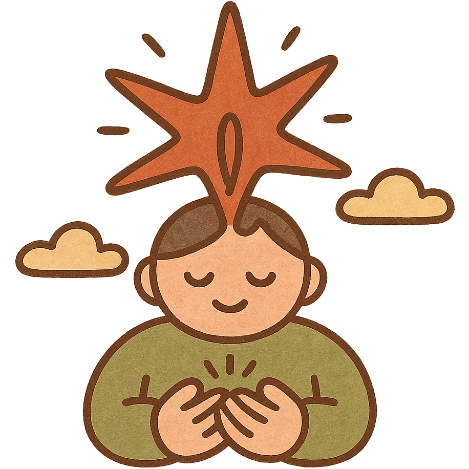 étincelle, style cartoon coloré emoji
