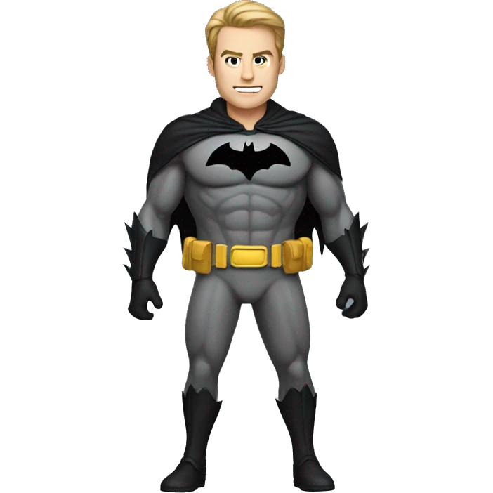 Batman full body emoji