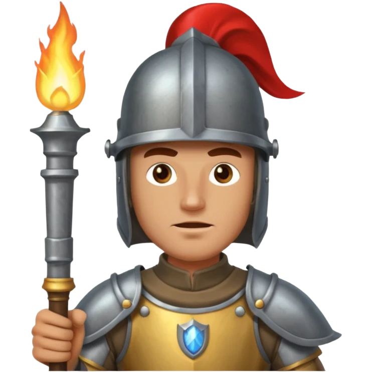Castle Torch Guard emoji